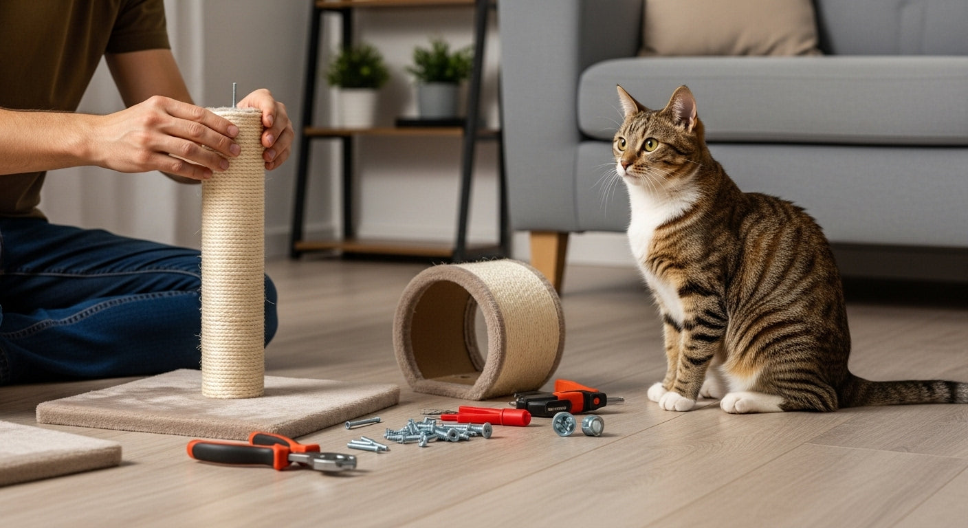 Katze an neuen Kratzbaum gewöhnen: Schritt-für-Schritt-Anleitung 2025