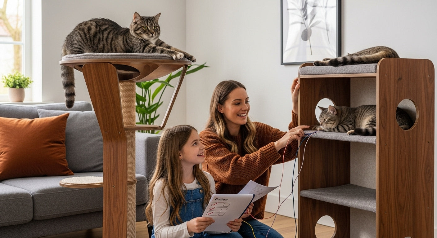 7 Tipps: Checkliste langlebige Katzenmöbel