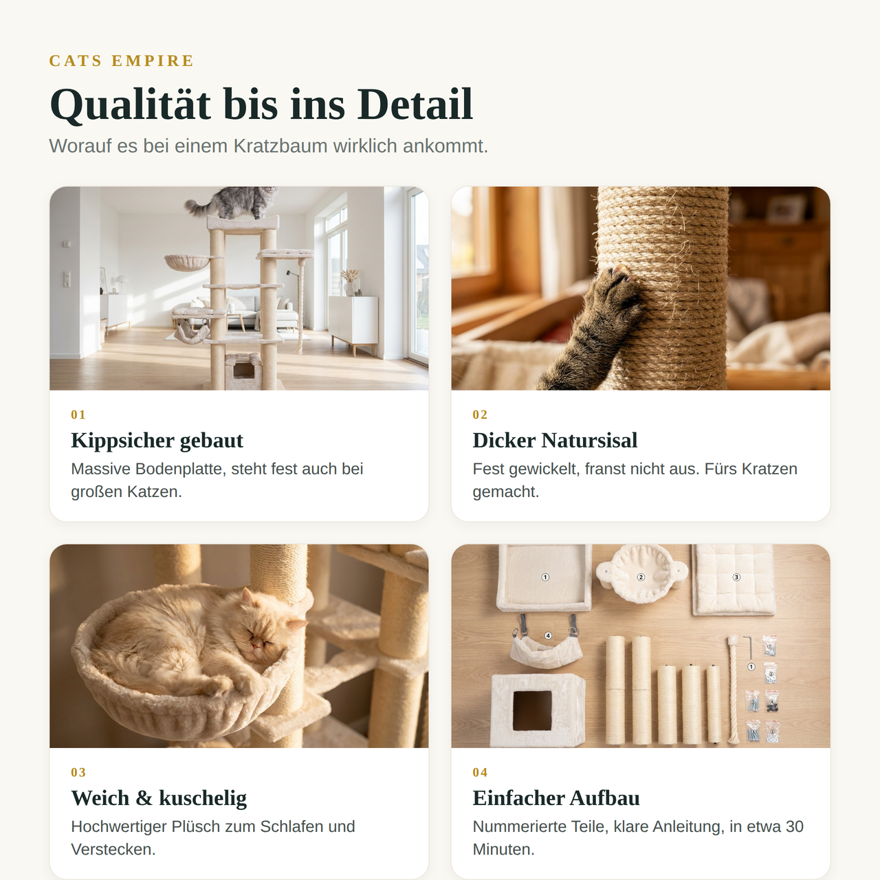 Qualitaet bis ins Detail